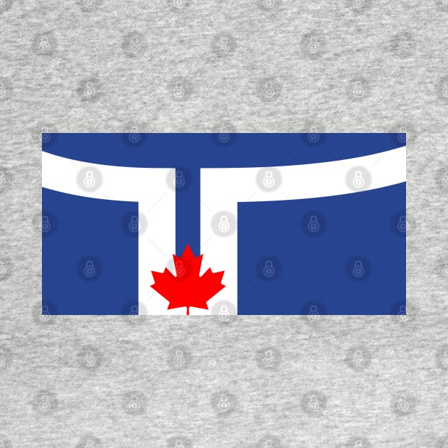 Flag of Toronto, Ontario by brigadeiro